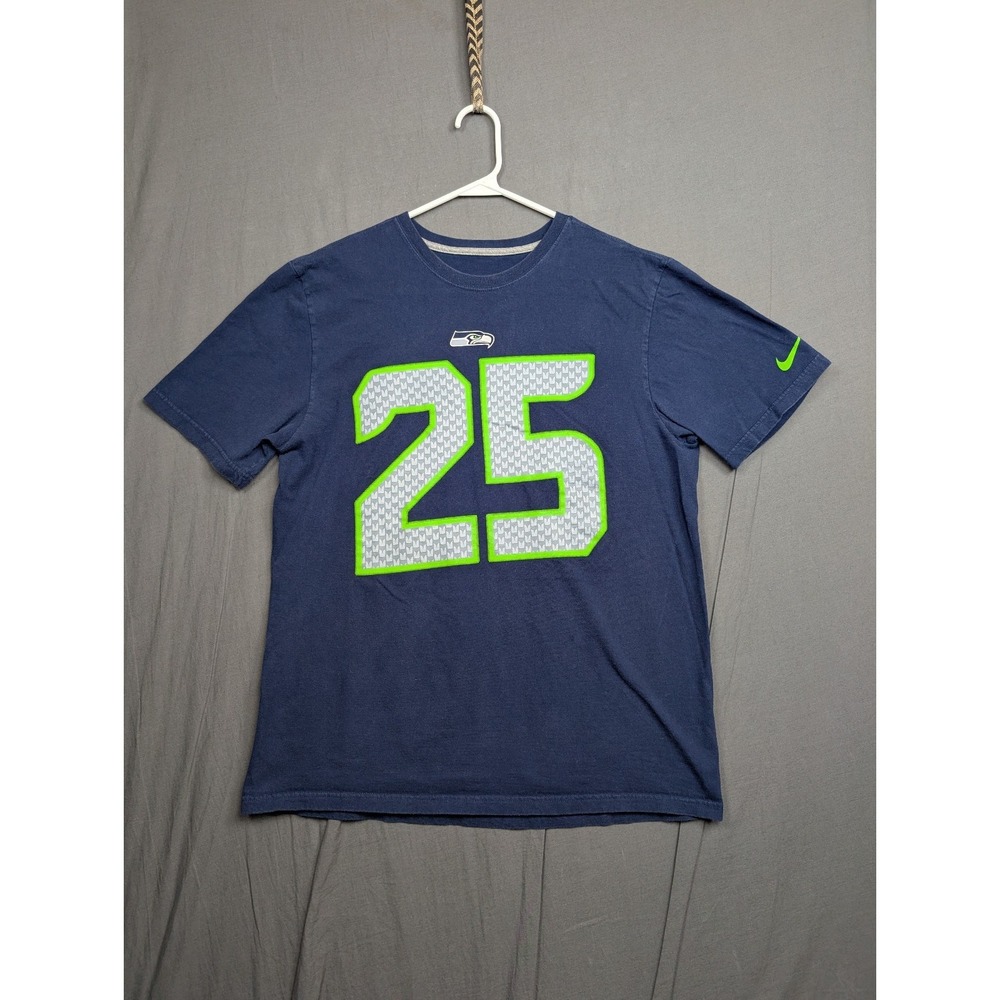 NFL Seattle Seahawks Richard Sherman 25 Nike Tee - Men's Large Shirt